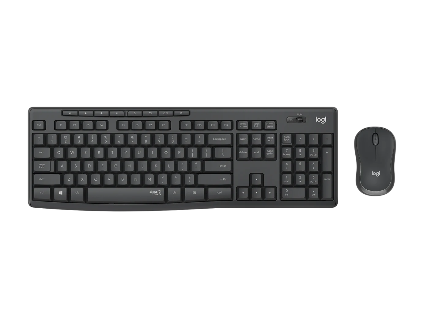 Logitech MK295 Silent Wireless Keyboard and Mouse Combo