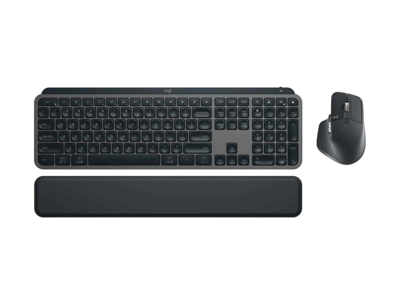 Logitech MX Keys S Wireless Keyboard and Mouse Combo - view 3