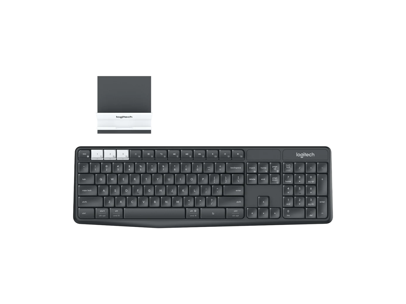 Logitech K375s Multi-Device Wireless Keyboard and Stand