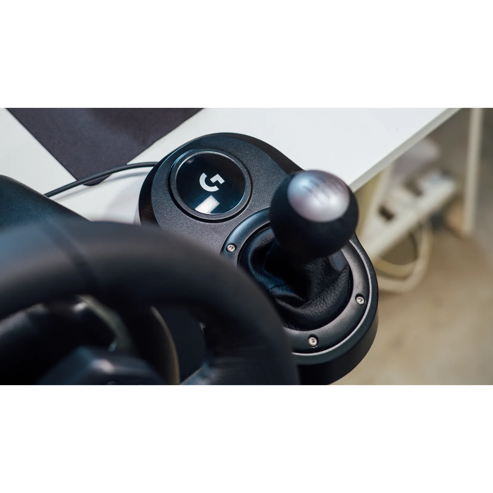 Logitech® G Driving Force™ Shifter for G29 and G920 Black – lifestyle view 2