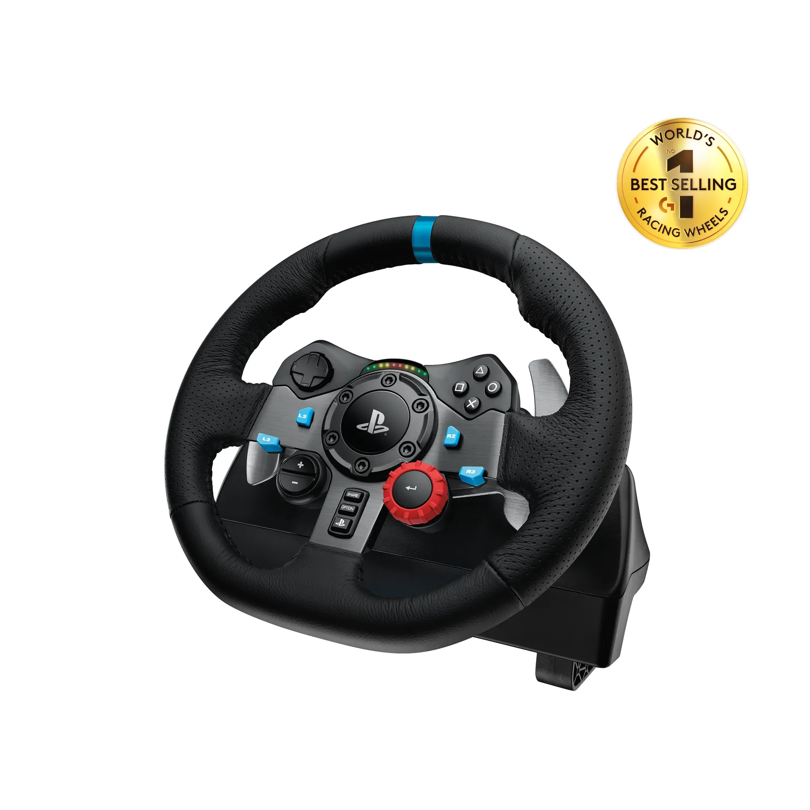 G920/G29 Driving Force Steering Wheels & Pedals Black – product view 4