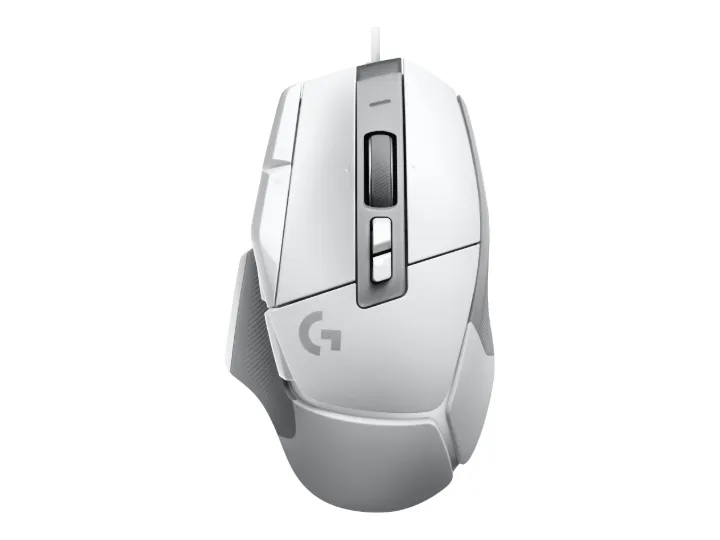 Logitech G502 X wired gaming mouse in white