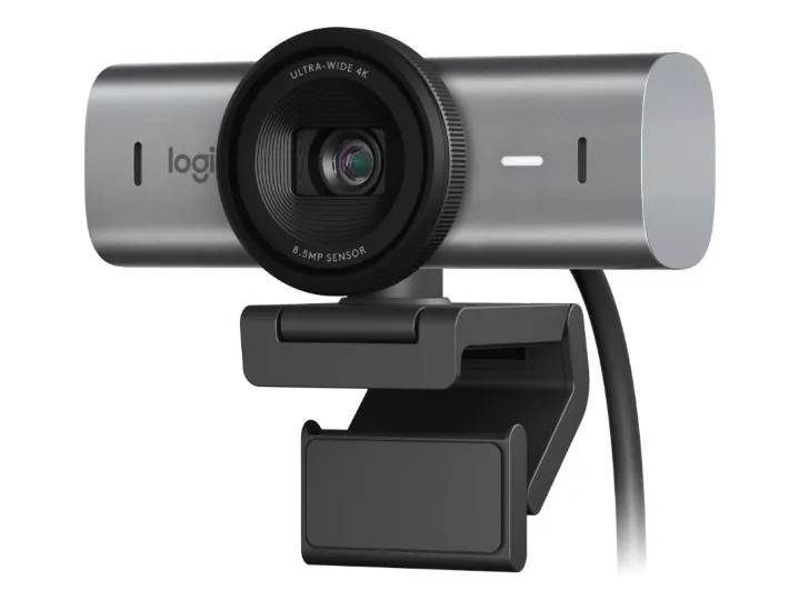 Logitech MX Brio 4K webcam in graphite