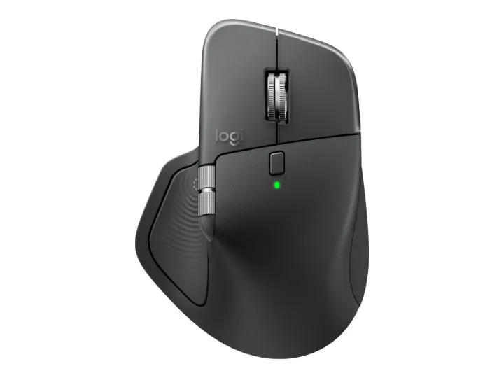 Logitech MX Master 4 wireless mouse in graphite
